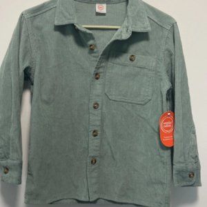 Corduroy Boys Youth Jacket Mint Color Size Medium NWT
